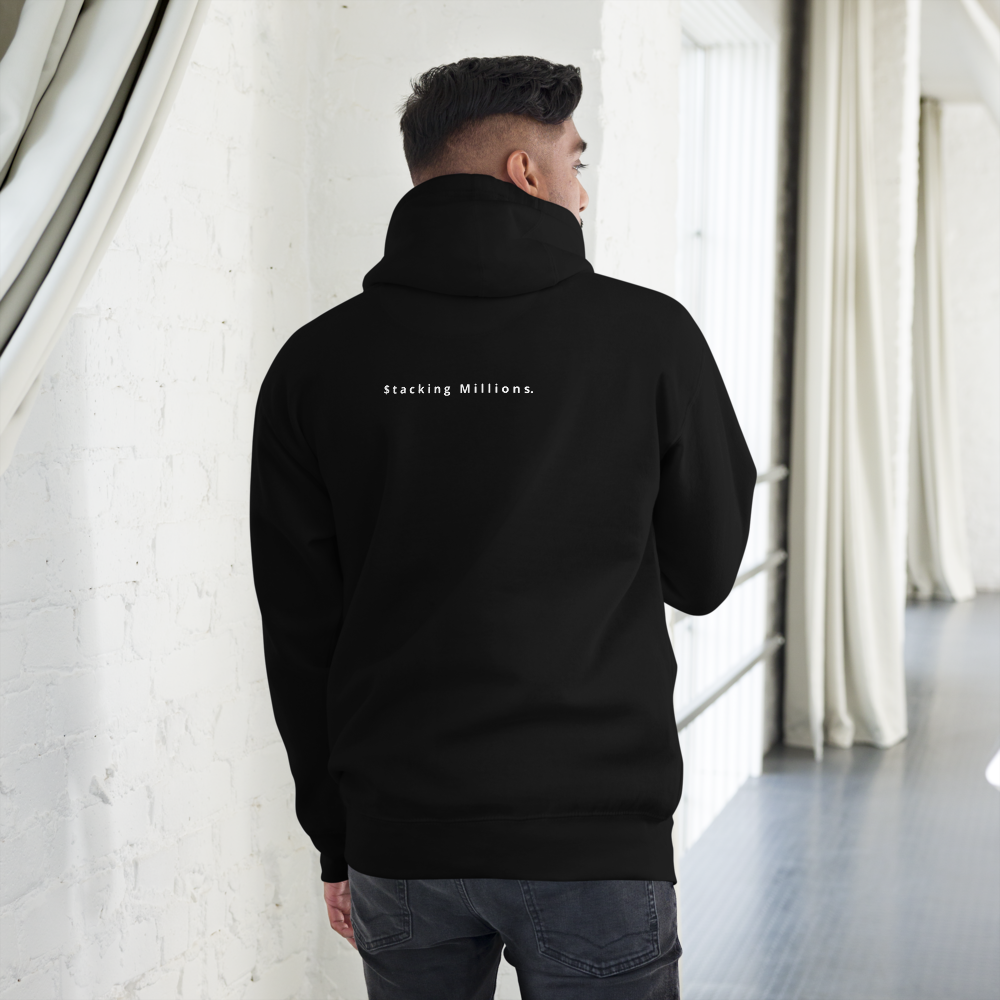 $tacking millones. Sudadera con capucha de lujo que ajusta bien