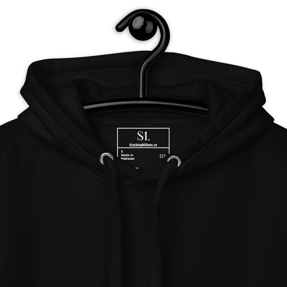 $tacking millones. Sudadera con capucha de lujo que ajusta bien